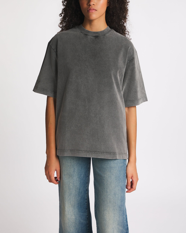 Acne Studios T-Shirt Relaxed Crew Neck Faded black XXS