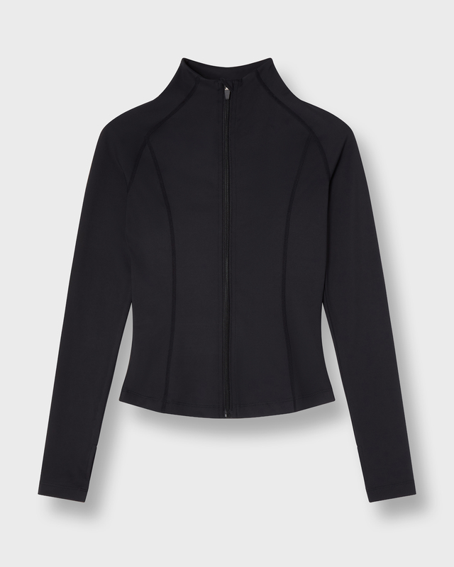 Softsculpt Zip Jacket Black
