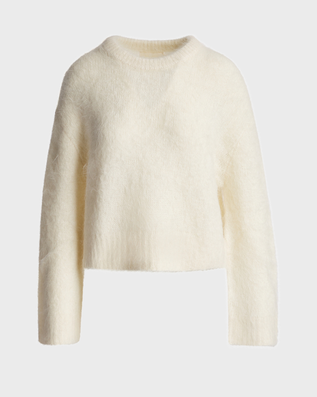 Wakakuu Icons Sweater Fluffy Knit White XL