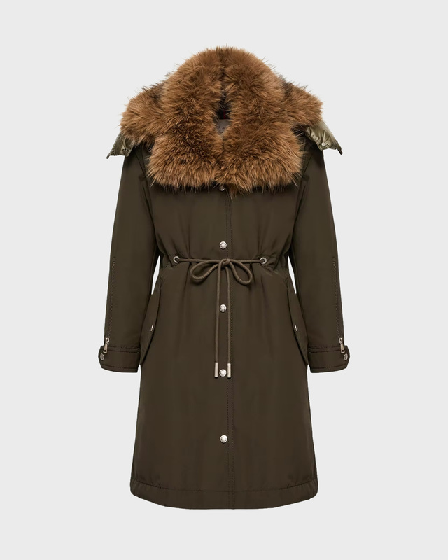 Parka Halicte Long Mørkegrøn