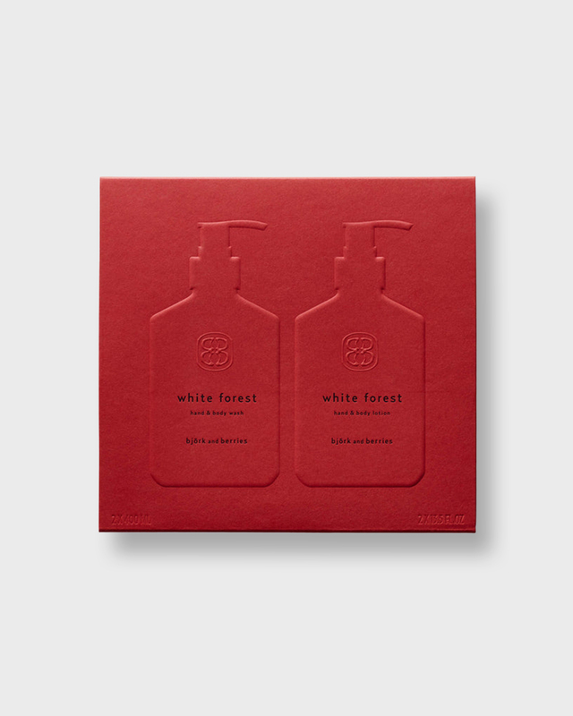 Hand & Body Duo White Forest Transparent