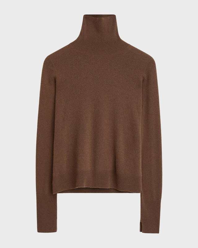 JOSEPH Light Pure Cashmere High Neck Jumper Grön S