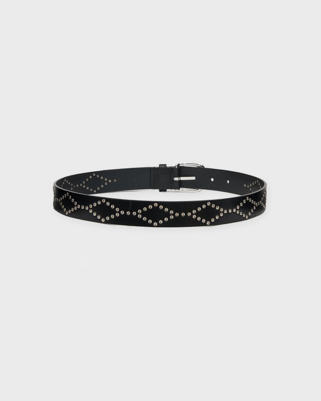 Isabel Marant Belt Liliana Svart/silver 80