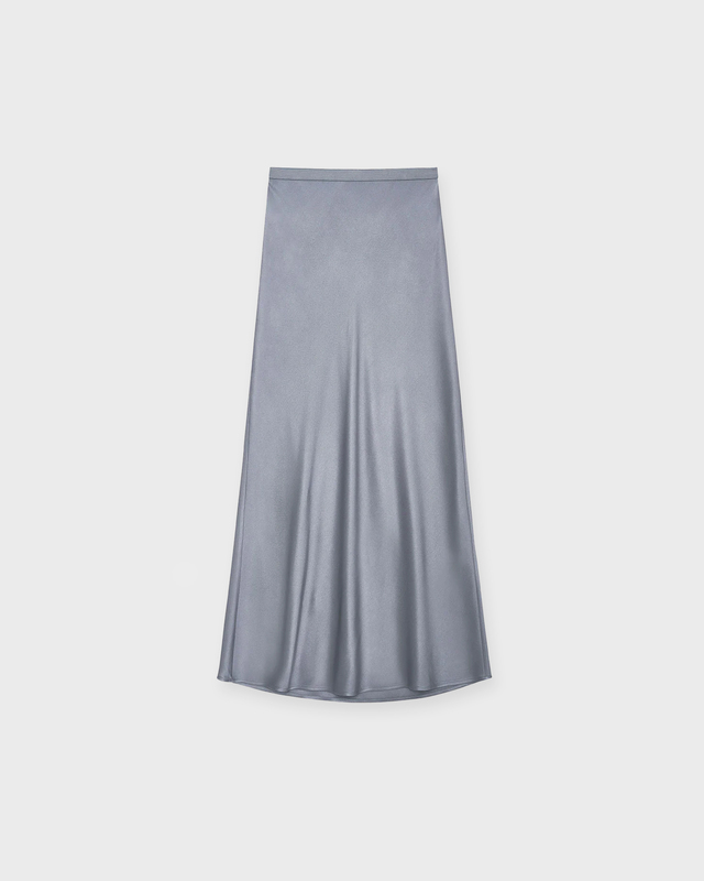 Anine Bing Skirt Bar Silk Grey S