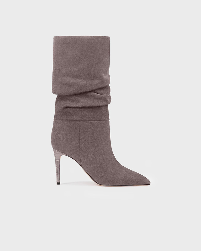 Paris Texas Boots Slouchy 85 Grey EUR 40