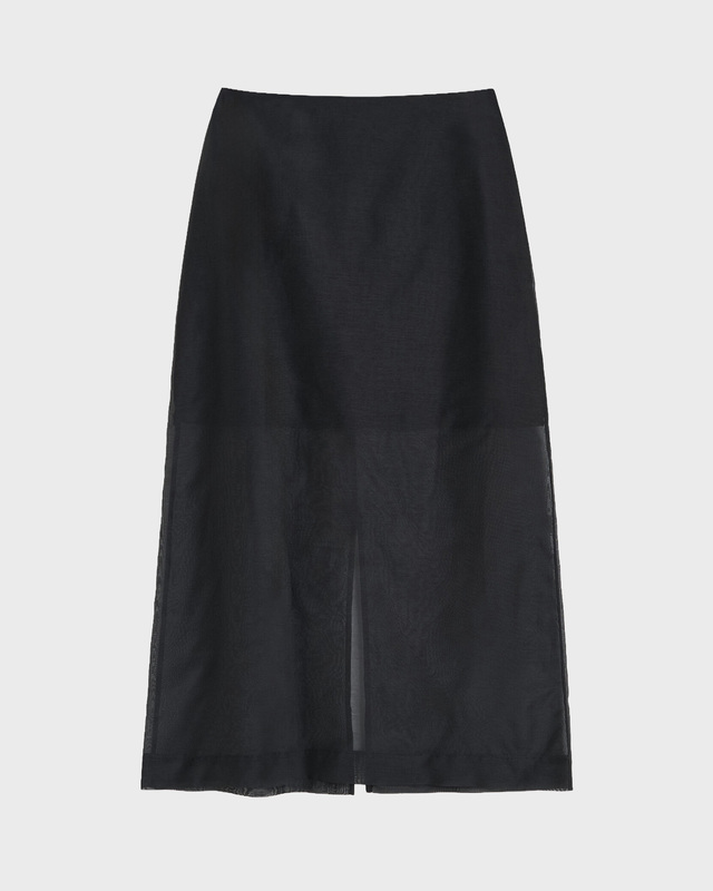 Kjol Esta Soft Organza Svart