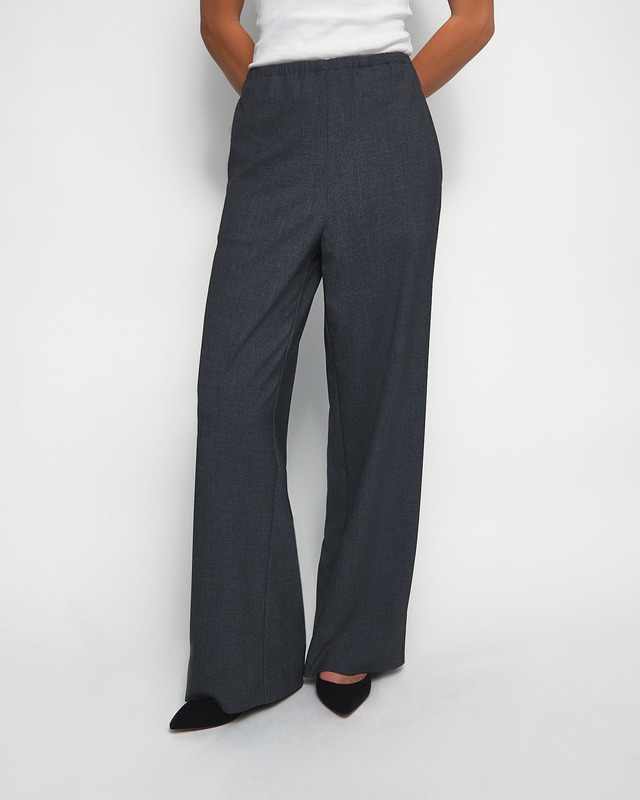 Wakakuu Icons Trousers Leigh Wide Leg Grå S