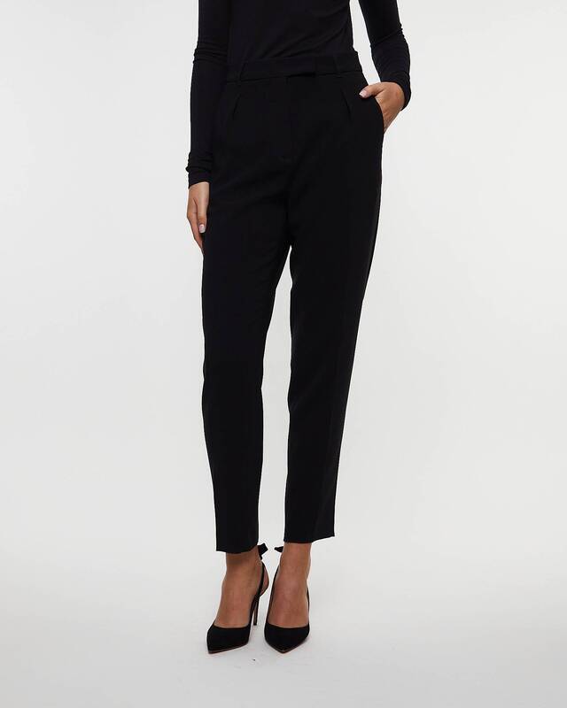 Max Mara Studio Trousers Eguale Black IT 44 (EUR 38)