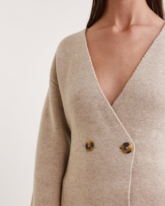 By Malene Birger Cardigan Tinley Beige M