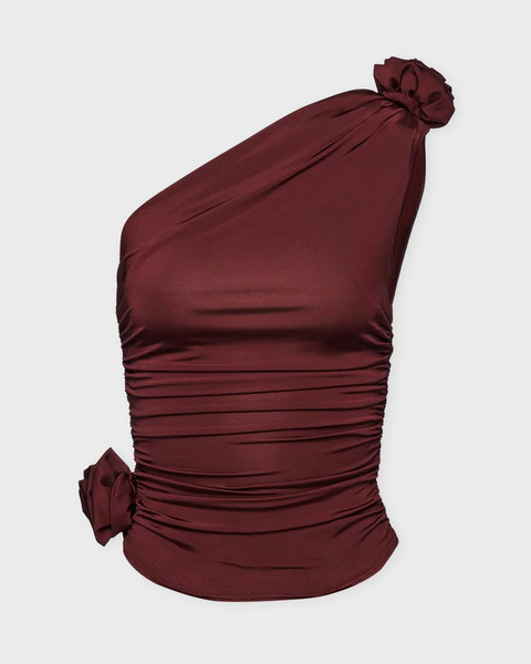 Top One Shoulder Bordeaux Bordeaux 1