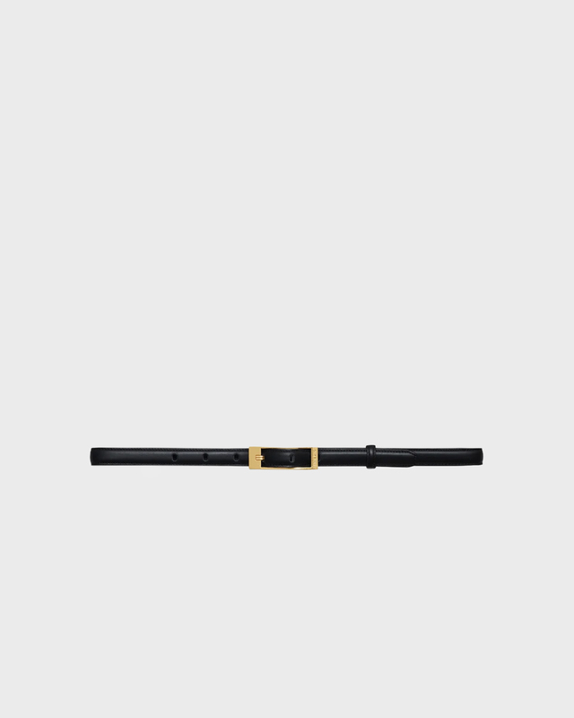Belt Elly Smooth Leather Black