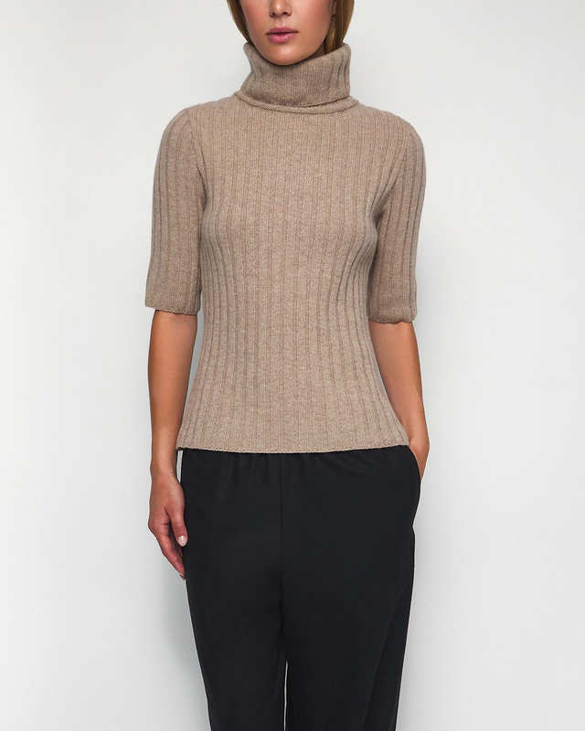 Wakakuu Icons Sweater Aberdeen Wool Cashmere Sand L