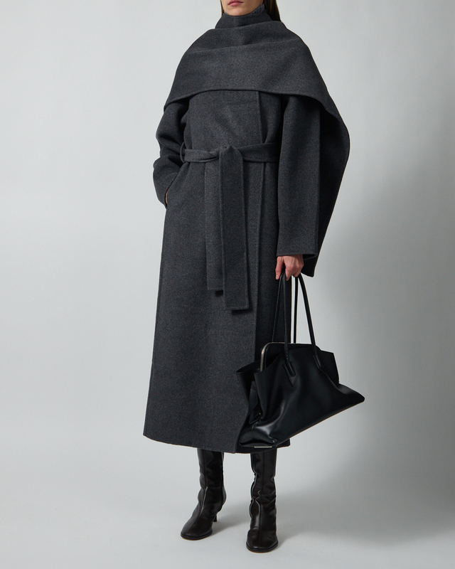 Frakke Mara Doublé Dark Grey