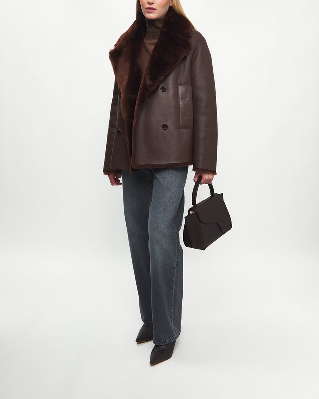 JOSEPH Coat Calla Shearling 40