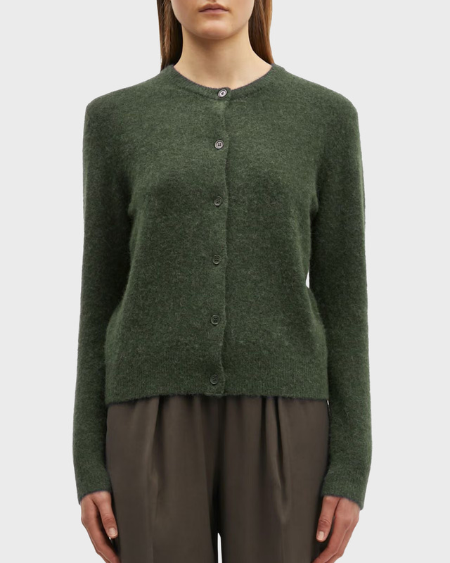 Cardigan Nor Short 7355 Dark Green