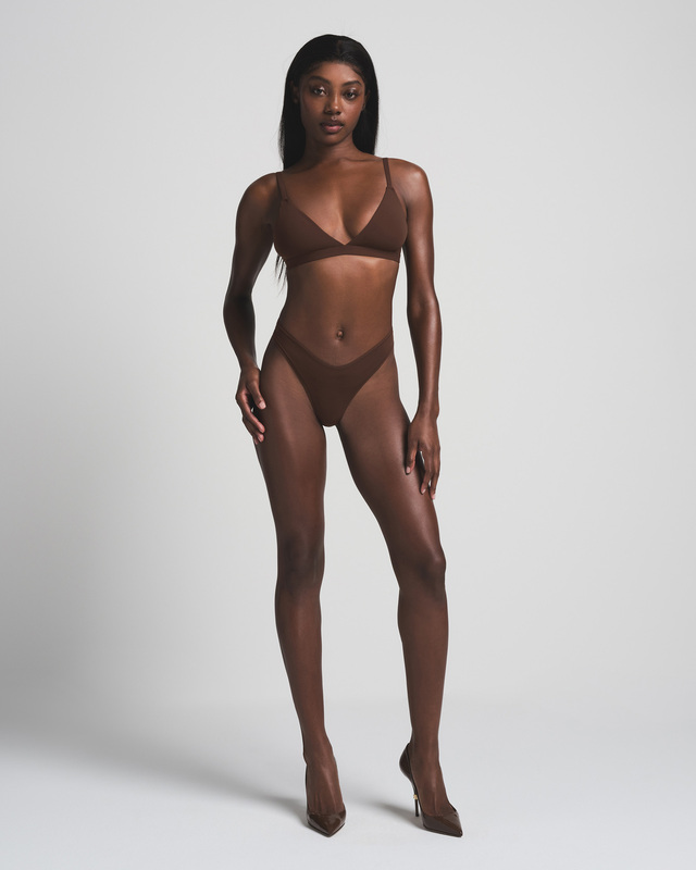 Bralette Fits Everybody Triangle Cocoa