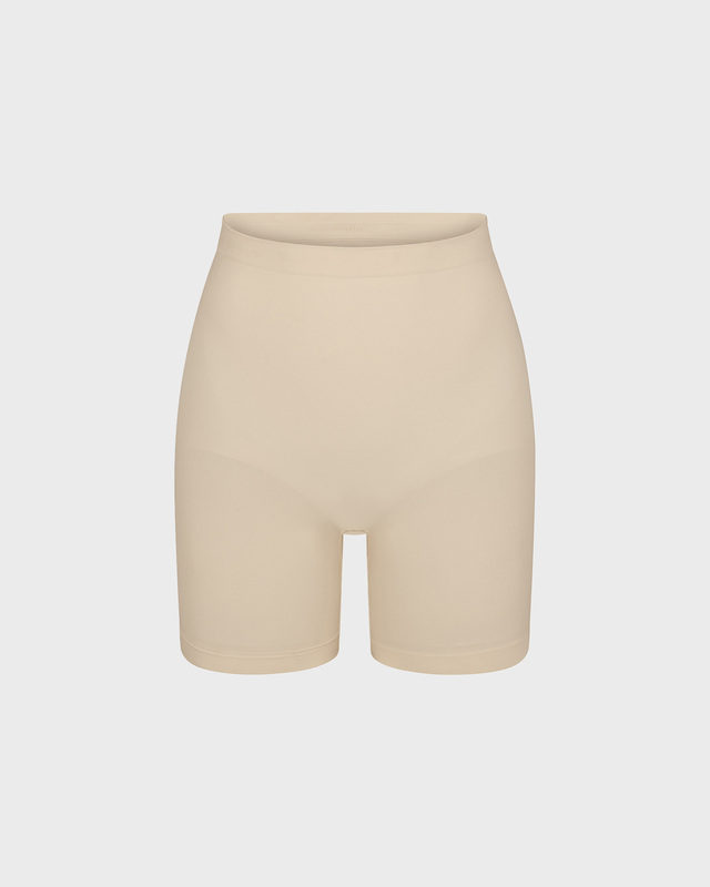 Shorts Seamless Sculpt Mid Thigh Sand