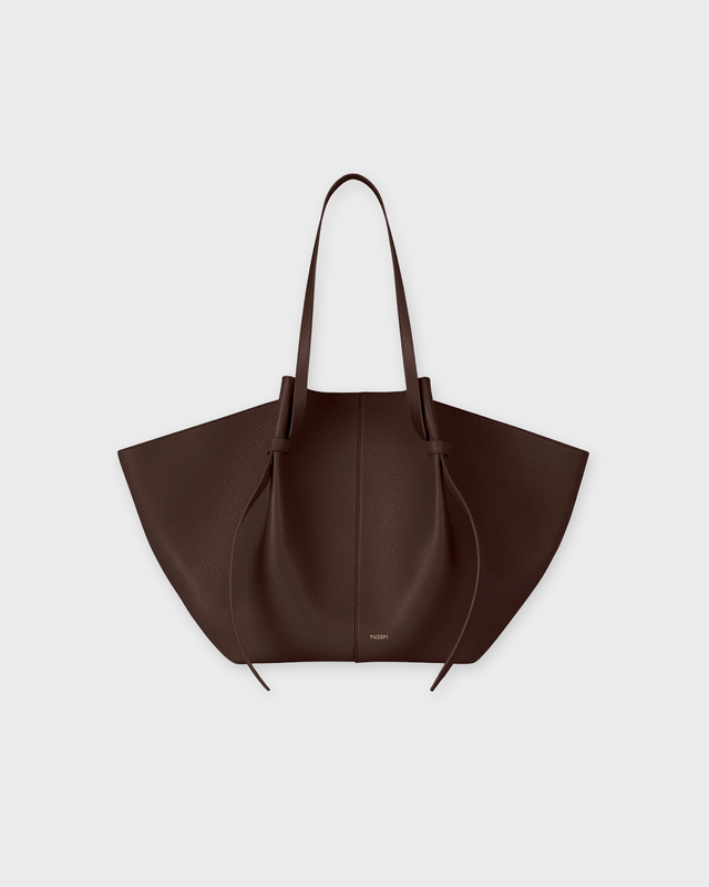 Bag XL Mochi Pebble Grain Leather Espresso