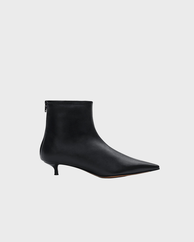 Ankelstøvler Melfi Black Shiny Nappa