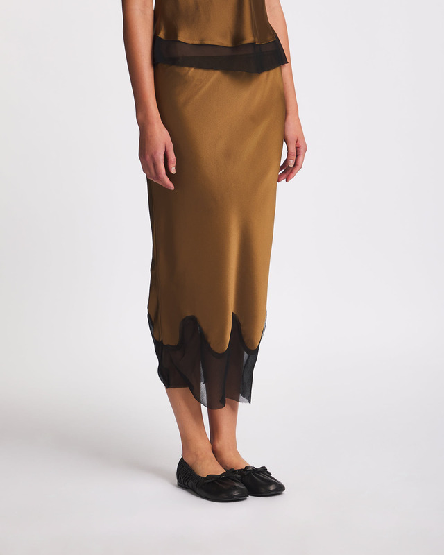 The Garment Skirt Catania Midi Oliv UK 10 (EUR 38)