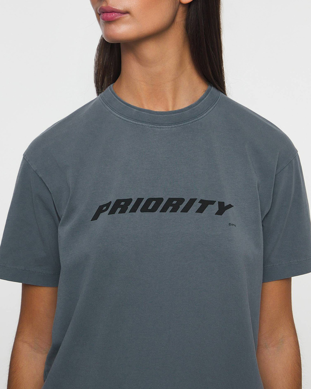 Eytys T-Shirt Leon Priority Grå XS