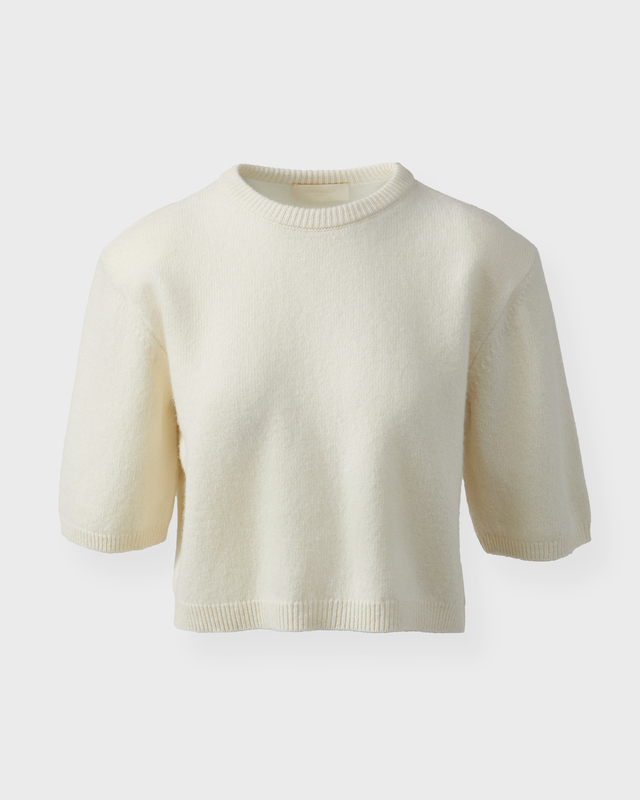 Top Venice Wool Cashmere White