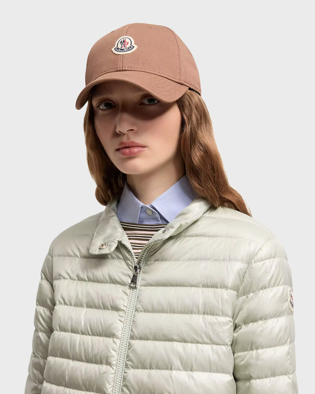 Gabardine Baseball Cap Brun
