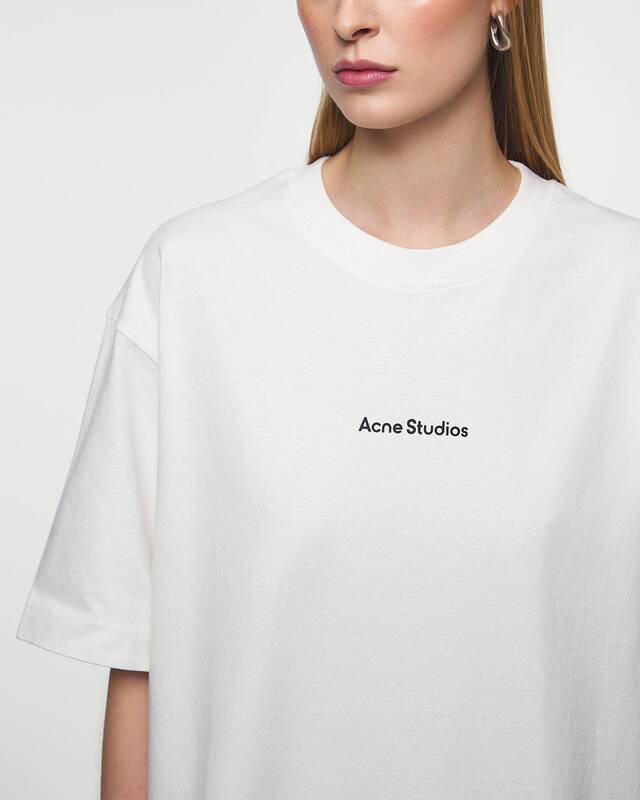 Acne Studios T-Shirt Relaxed Crewneck White S