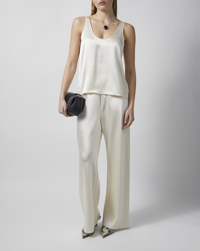 Topp Romy Satin Vanilj