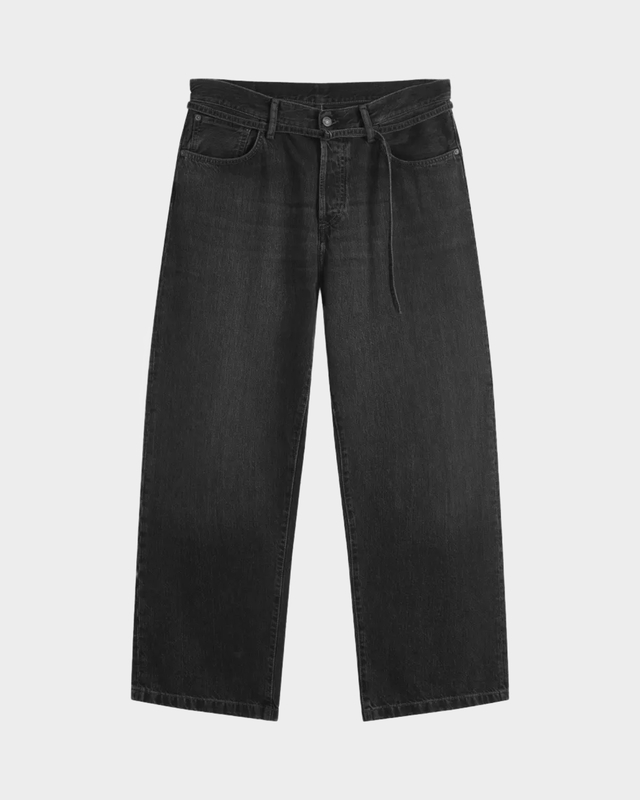 Acne Studios Jeans 1991 Loose Fit Black W25/L32