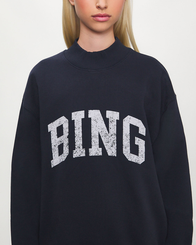 Anine Bing Sweatshirt Bradie Bing Navy S