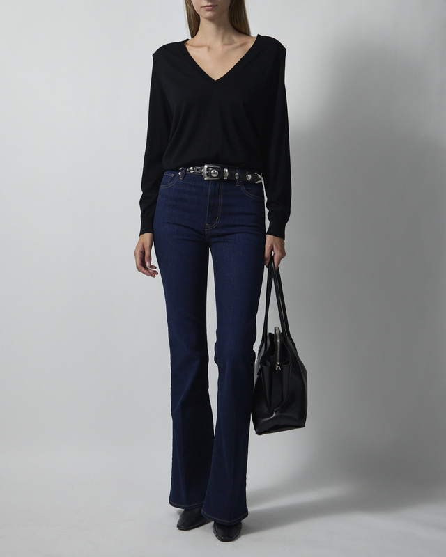Jeans The Flare Raw Blue