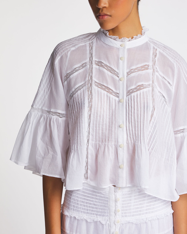 Isabel Marant Étoile Blouse Gramy White FR 42 (EUR 40)