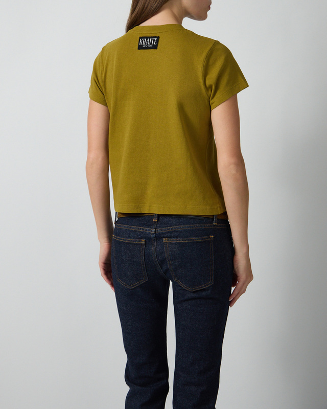 T-shirt Emmylou Yellow/Brown