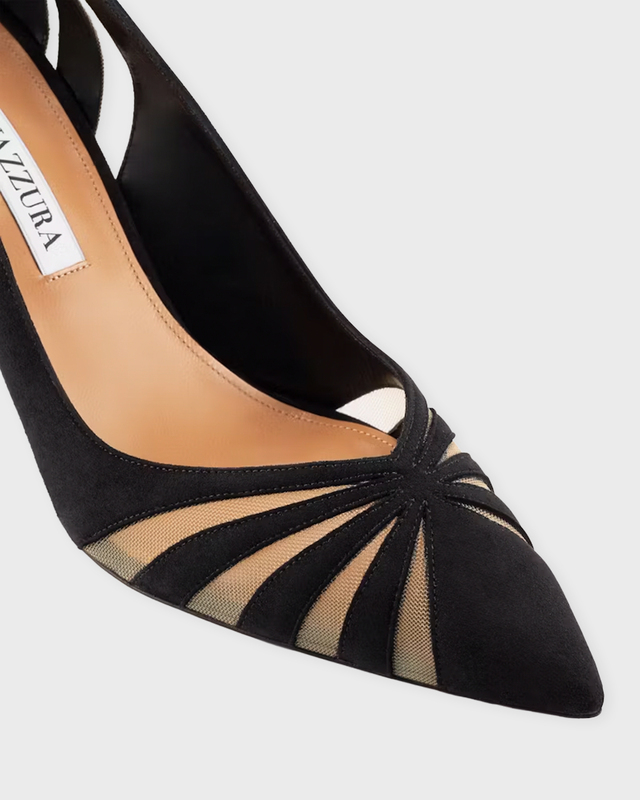 Aquazzura Heels The Spy Pump 75 Black EUR 39