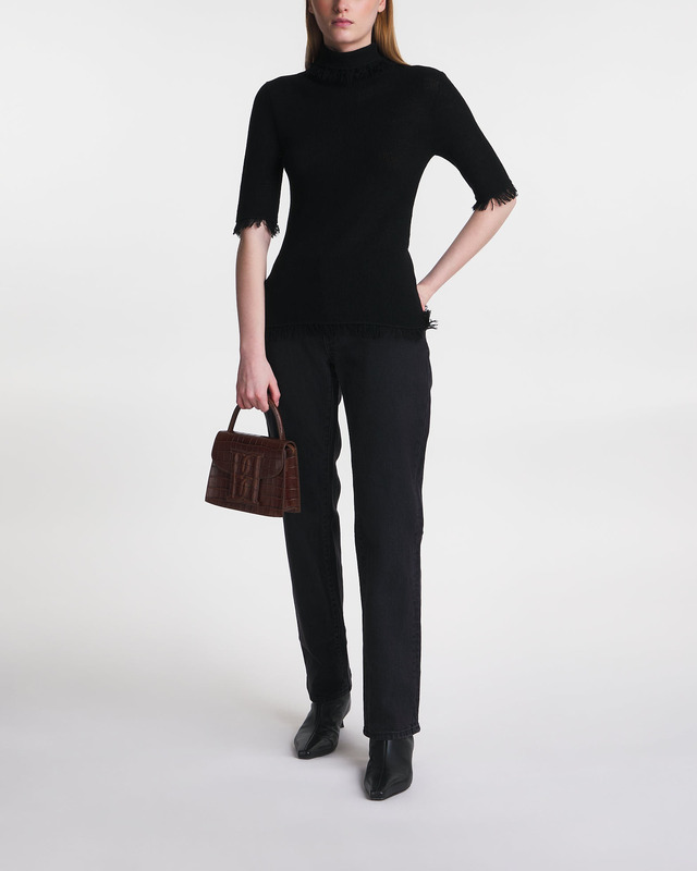 By Malene Birger Top Jaxa Black XS