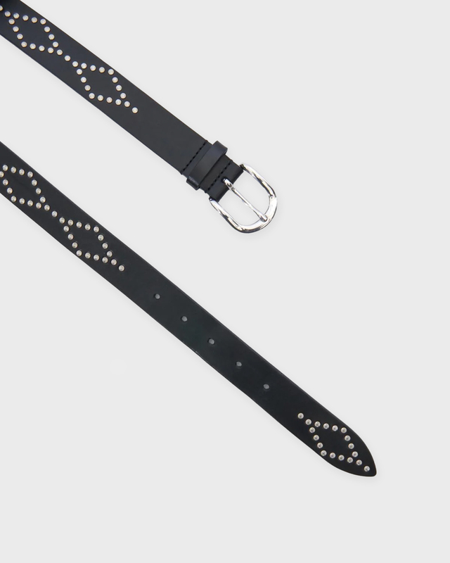 Isabel Marant Belt Liliana Svart/silver 80