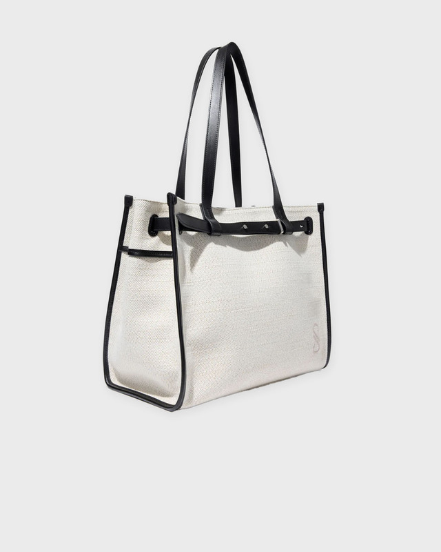 Proenza Schouler Bag Belted Tote in Canvas Natural ONESIZE