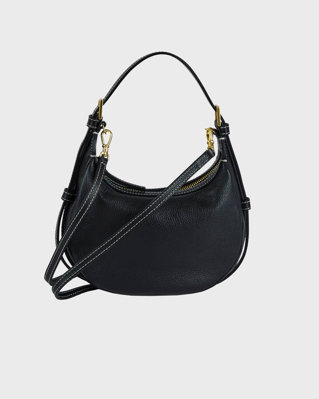 ATP Atelier Bag Silea Contrast Stitch Black ONESIZE