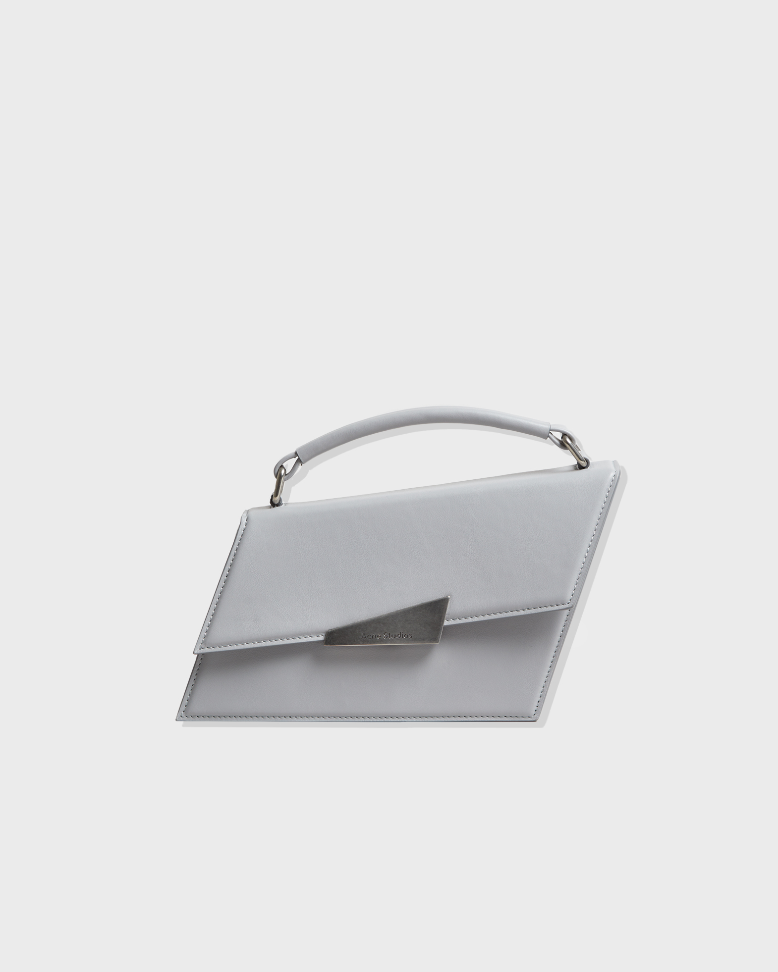 Image of Acne Studios Bag Distortion Mini Light grey