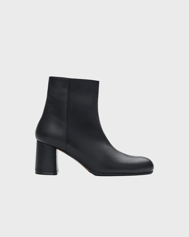 Ankelboots Miola Black Calf