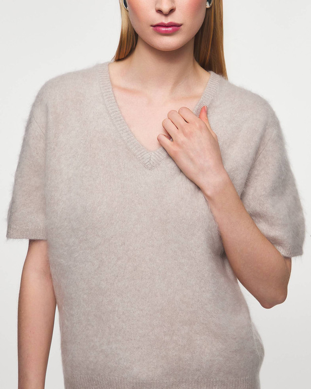 LISA YANG T-Shirt Lovisa Cashmere Sand 2 (M-L)