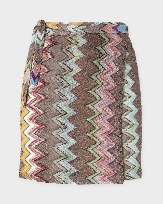 Skirt Mini Pareo Multicolor