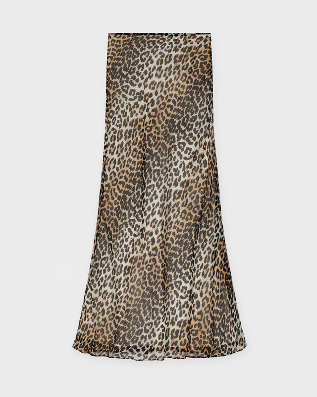 Leopard maxi skirt 40 hotsell