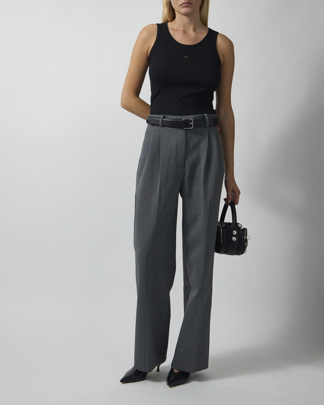 Topp Heart Tank Svart