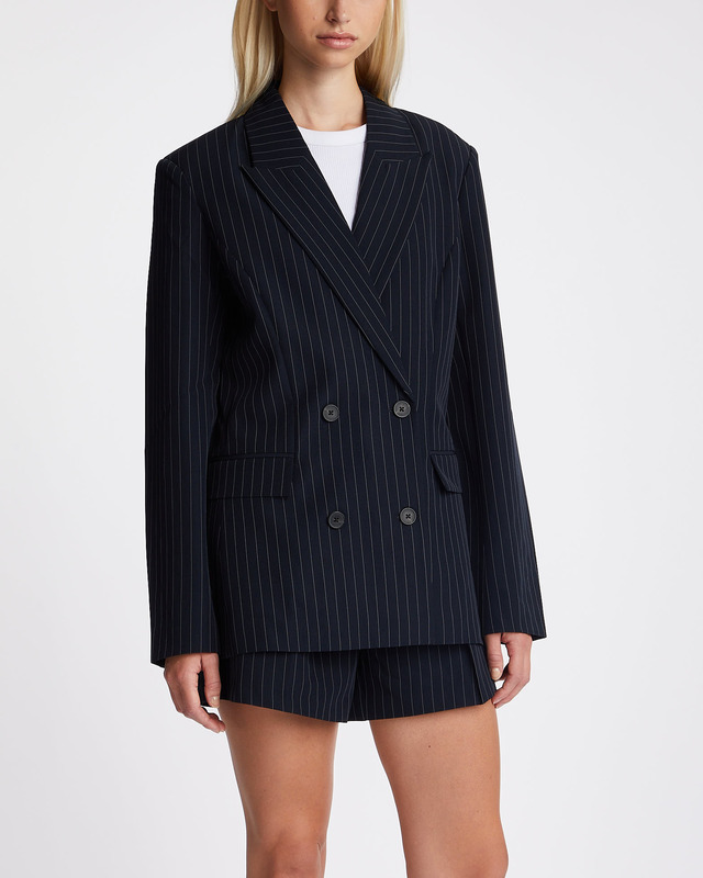 DANTE6 Blazer D6Neige pinstripe Navy 2 (S)