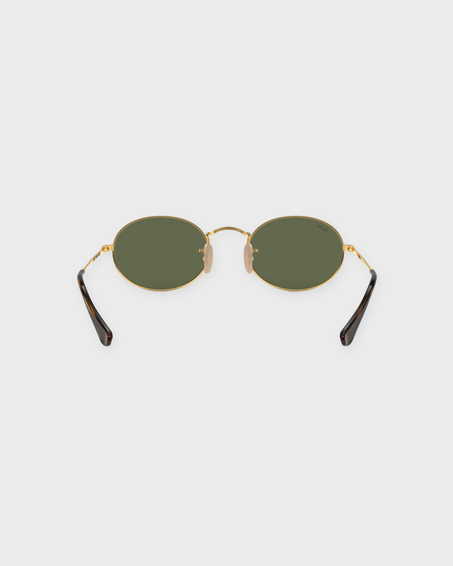 Ray-Ban Solglasögon Oval RB3547  Guld/grön ONESIZE