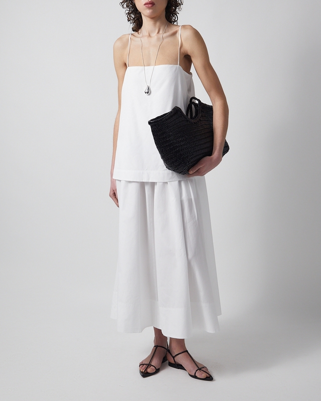 Dress Cotton Strap  White