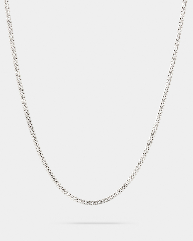 Necklace Curb Chain M | WAKAKUU