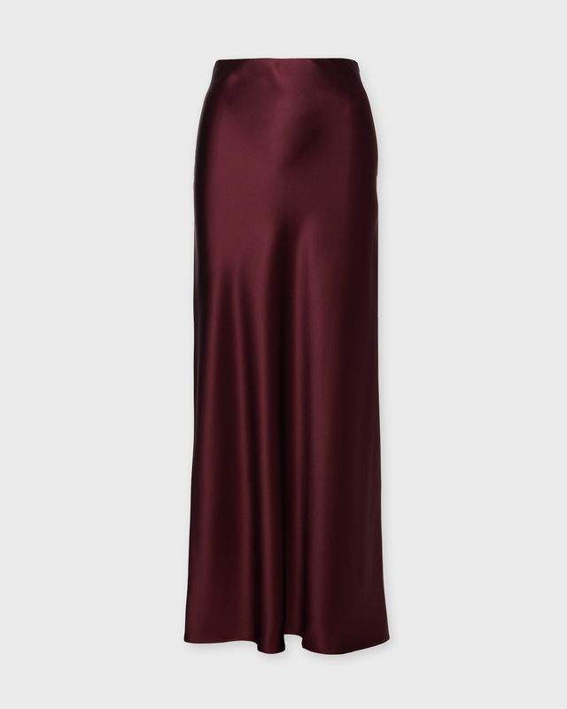 Skirt Cielo Satin Burgundy 